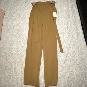 Target A New Day Brand Brown pants with tie